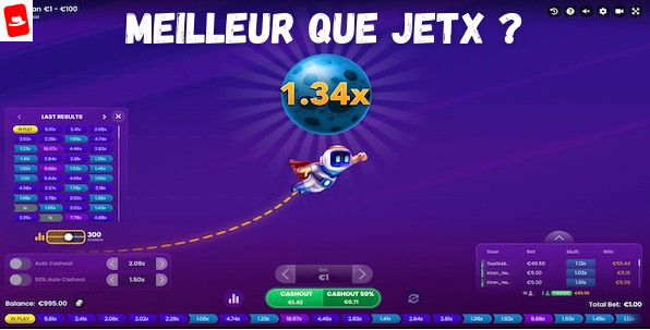 Spaceman de Pragmatic Play : JetX continue d’inspirer les autres développeurs de jeux